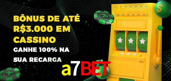 a7bet melhor bônus de depósito